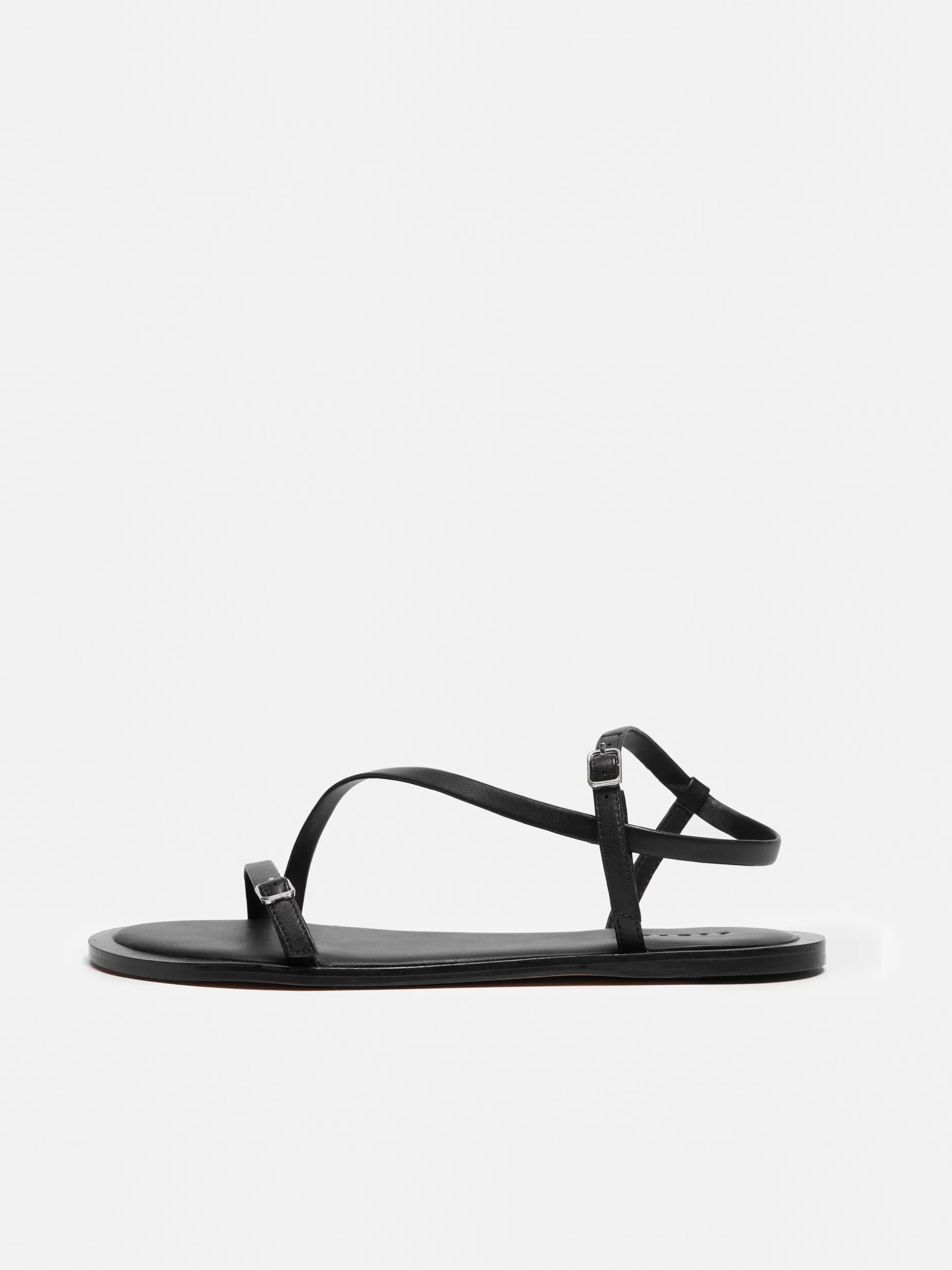 Store Jigsaw Asymmetrical Strappy Sandal Black