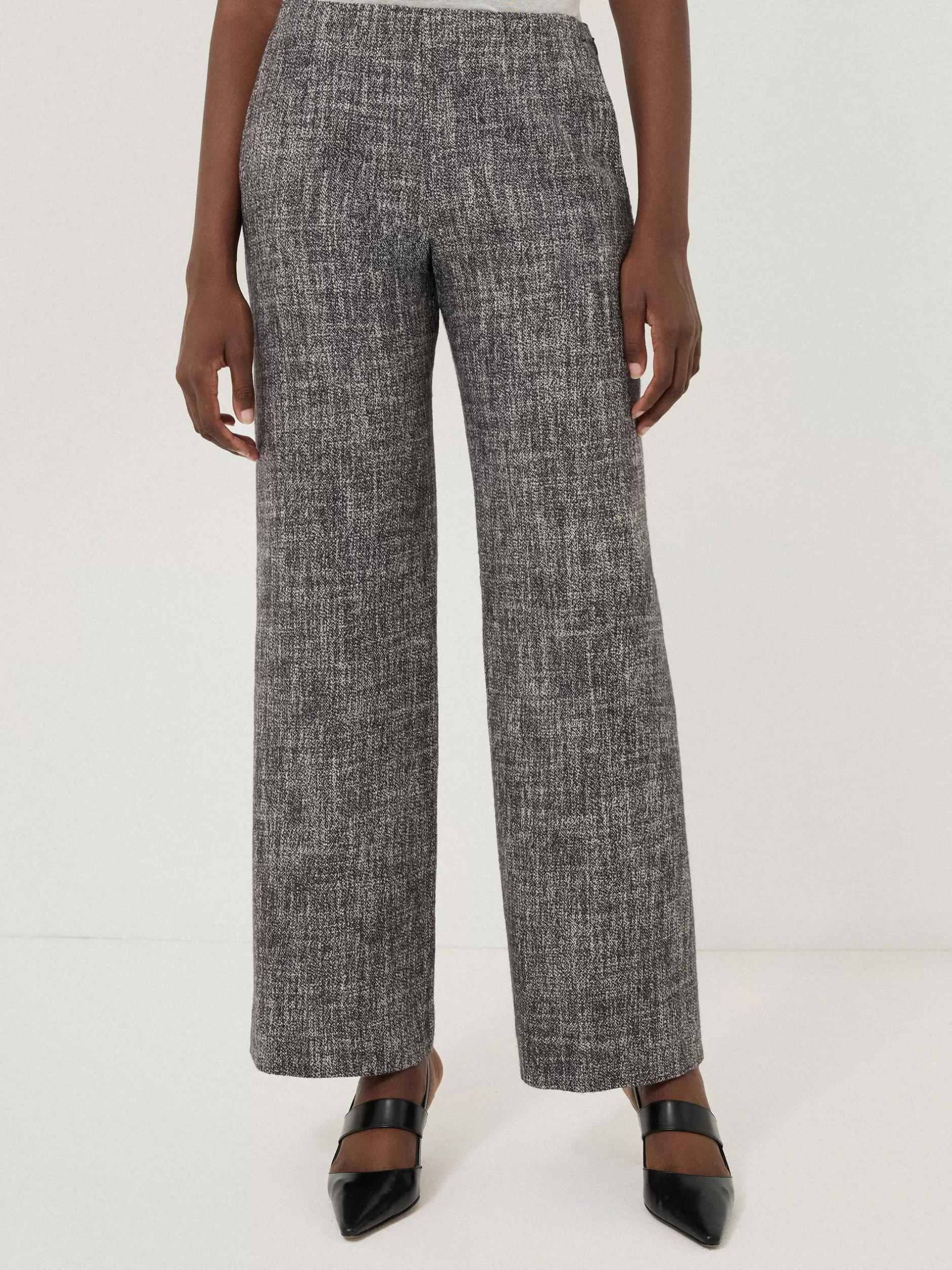 Clearance Jigsaw Blake Boucle Trouser Grey