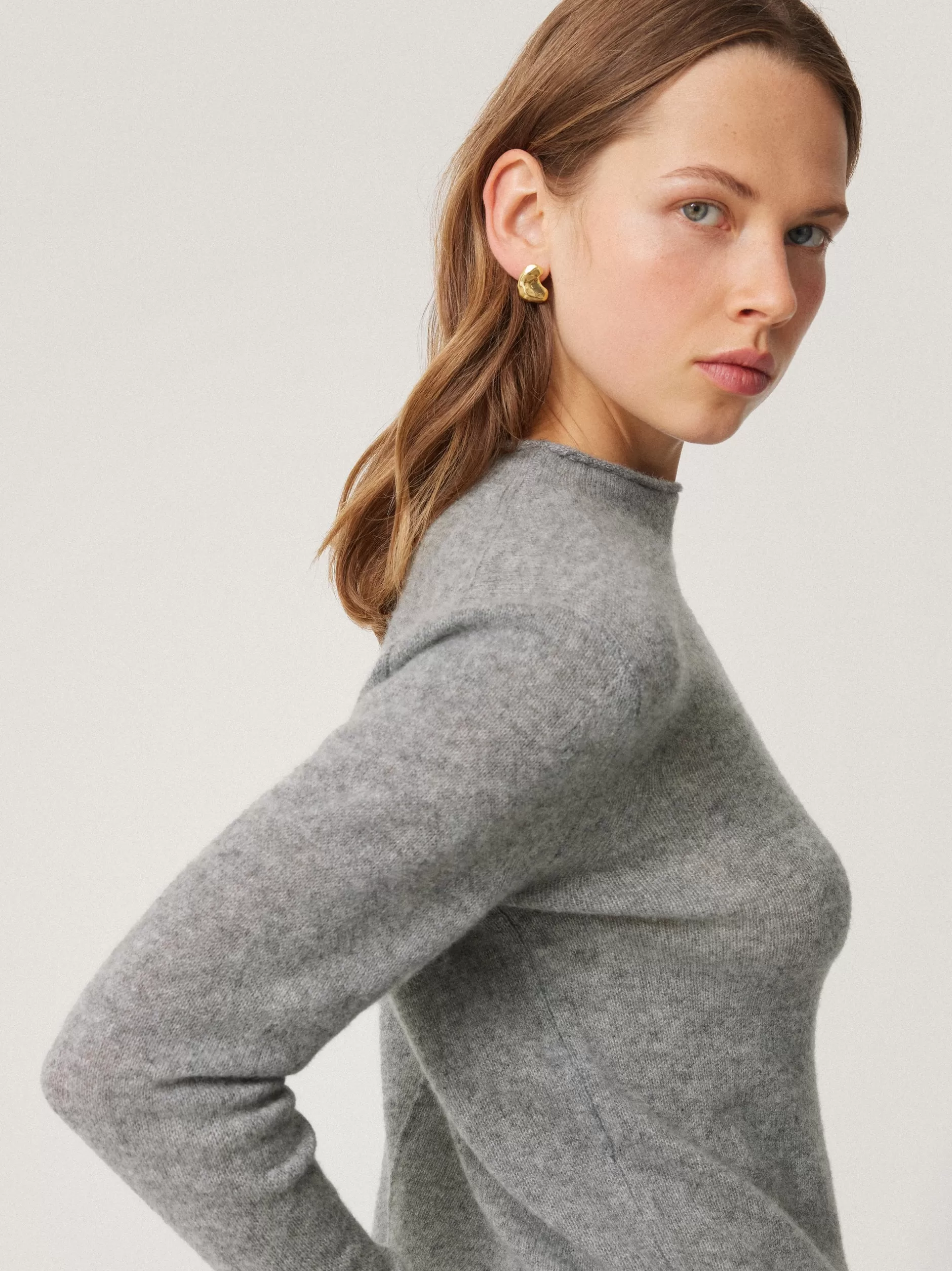 Flash Sale Jigsaw Cloud Cashmere Eldon Jumper Grey