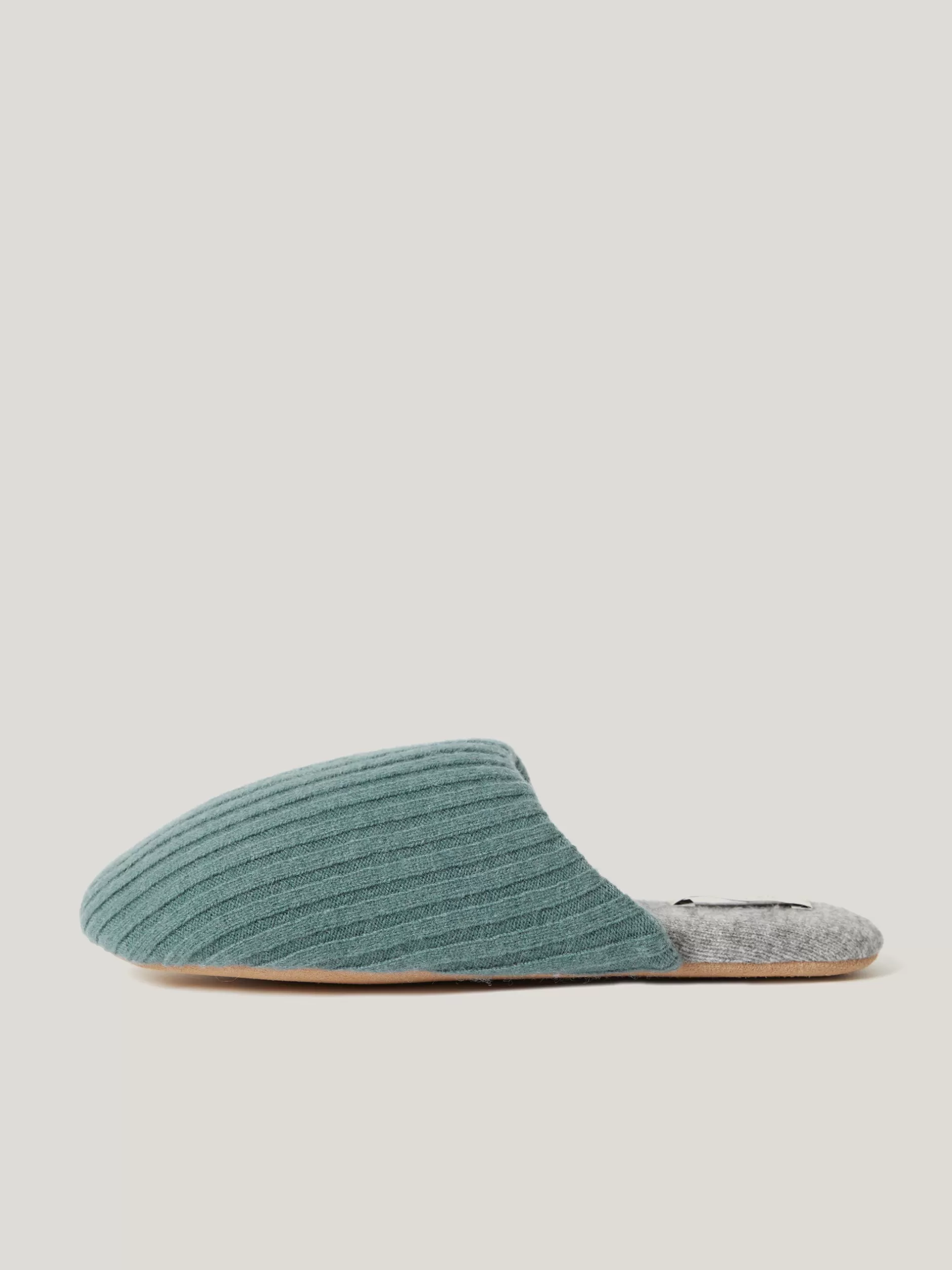 Sale Jigsaw Compact Wool Slipper Blue