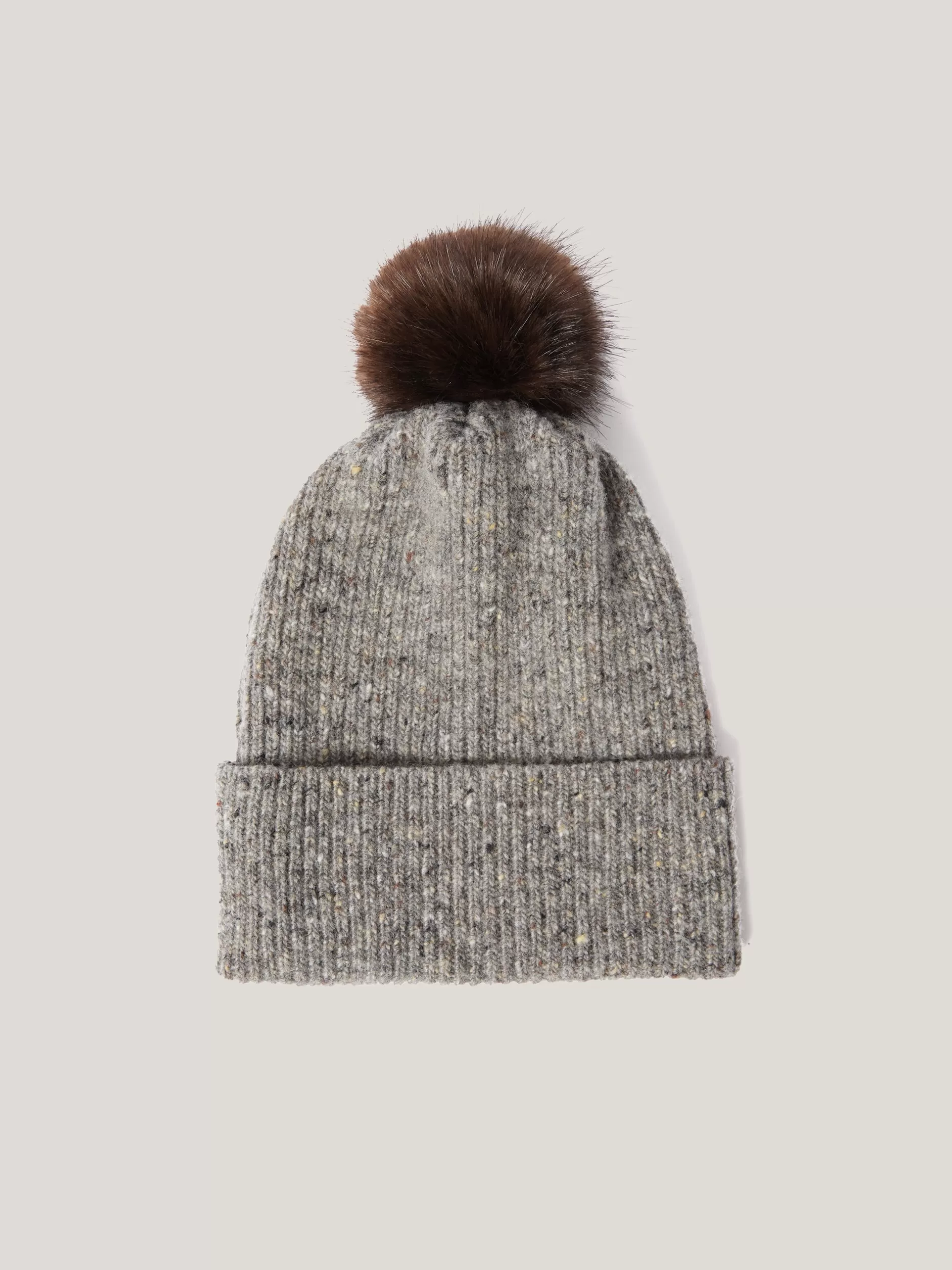 Shop Jigsaw Donegal Pom Hat Grey