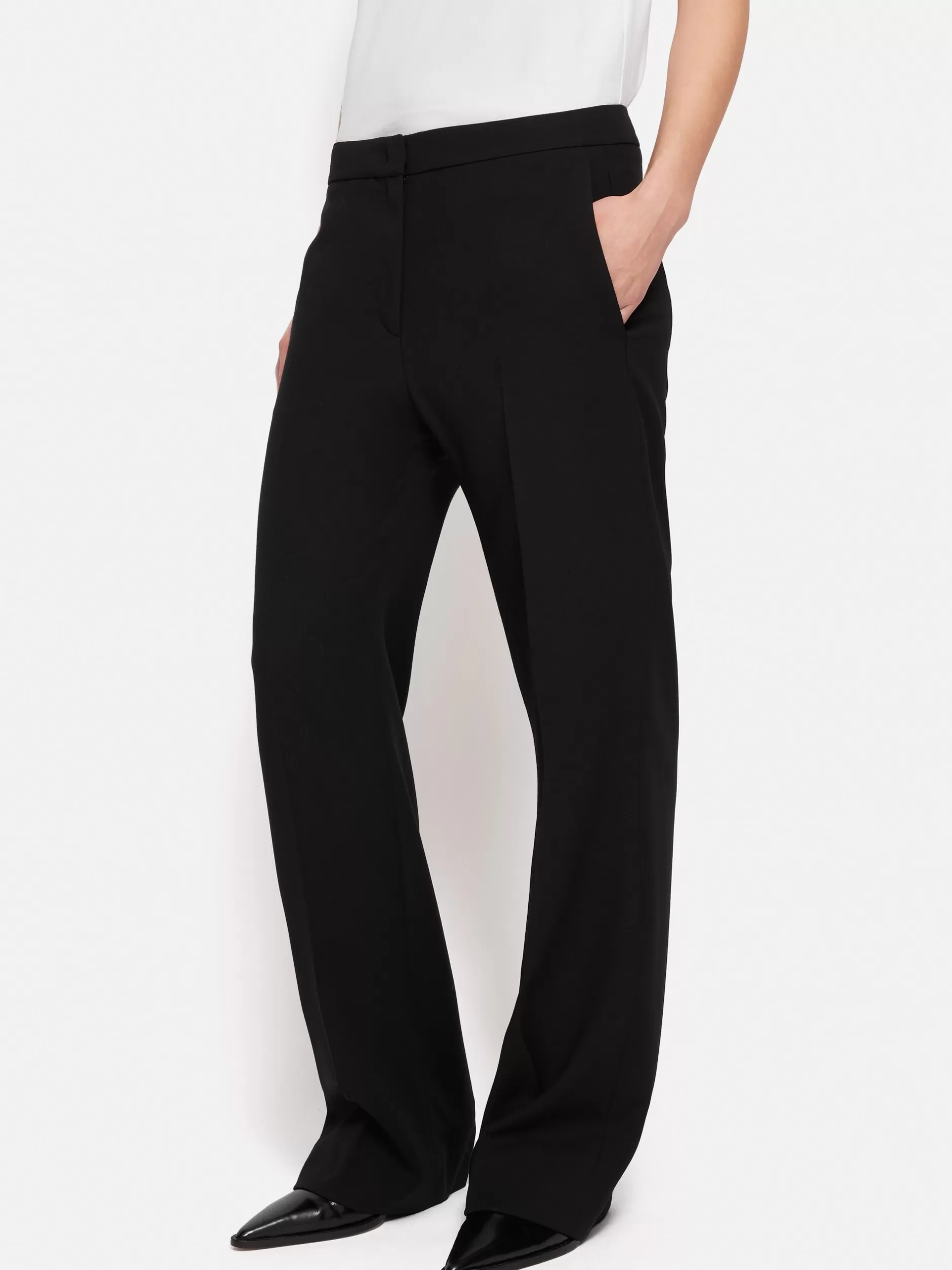 Cheap Jigsaw Fluid Twill Mason Trouser Black