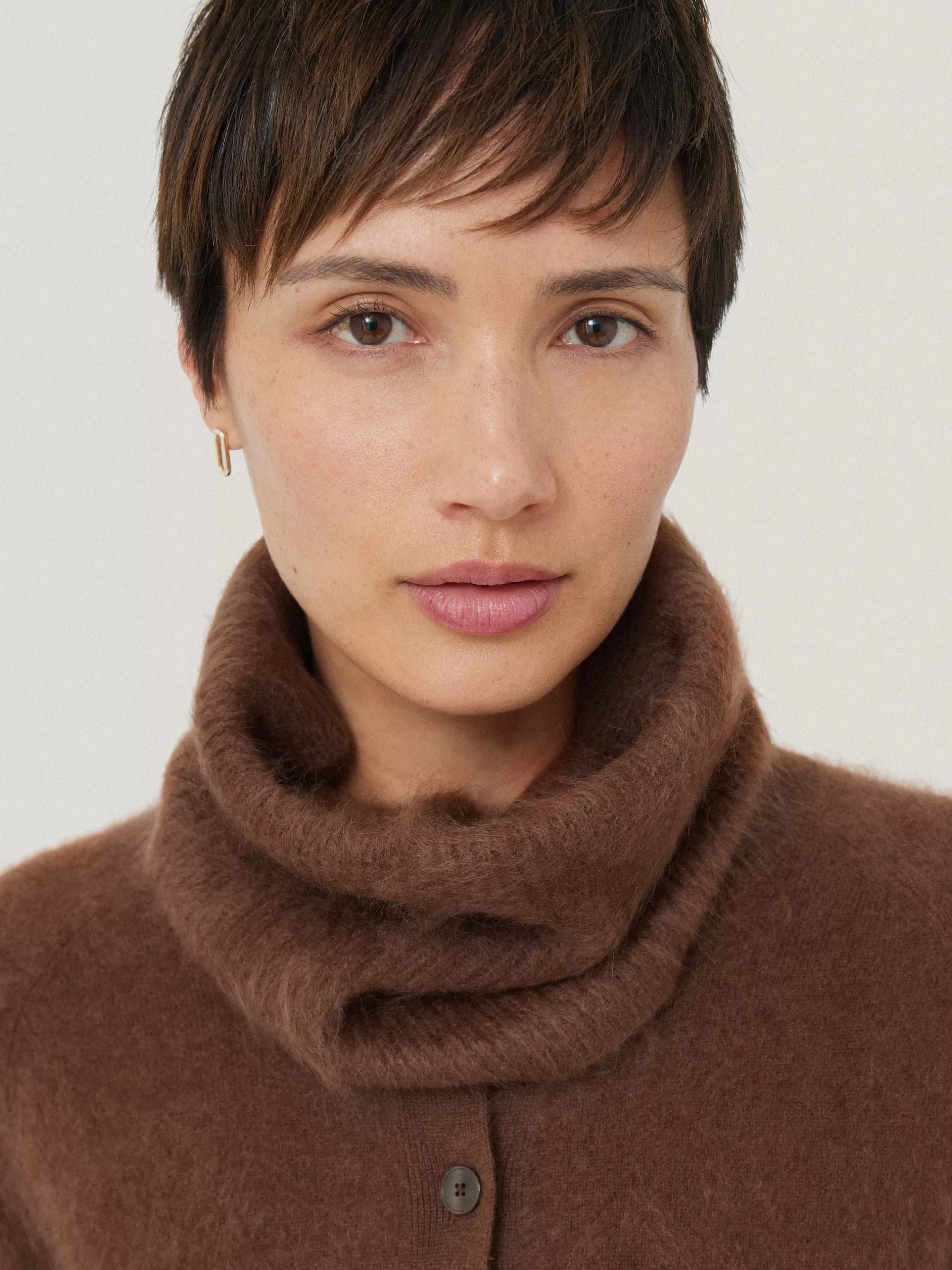 Discount Jigsaw Halo Cashmere Snood Ginger