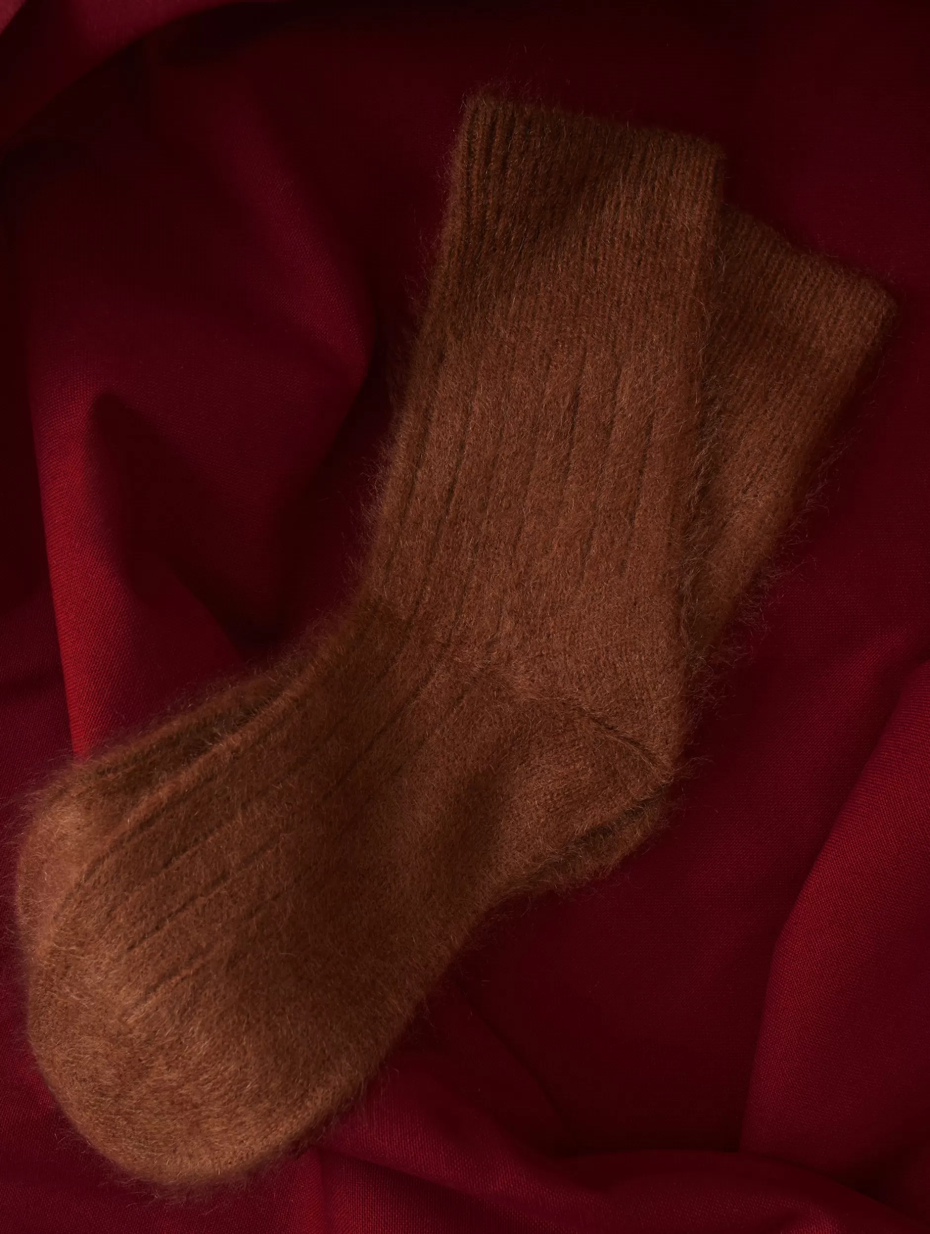 Clearance Jigsaw Halo Cashmere Sock Ginger