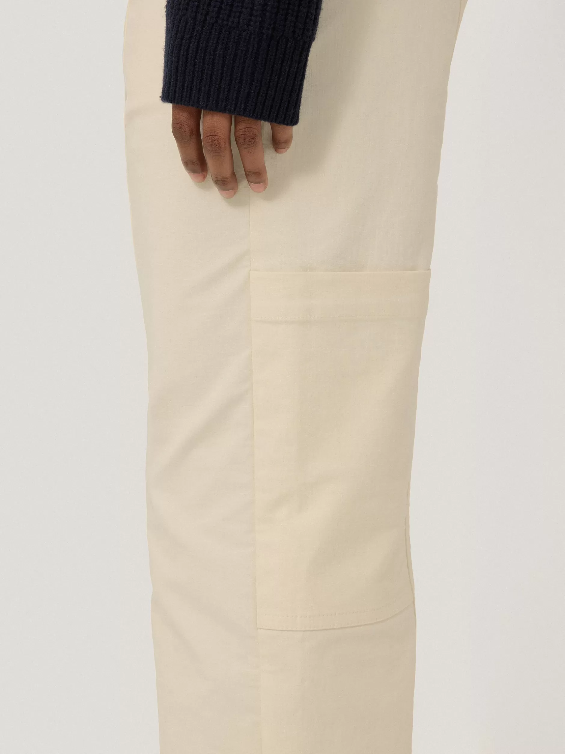 Best Sale Jigsaw Hatton Cropped Trouser Cream