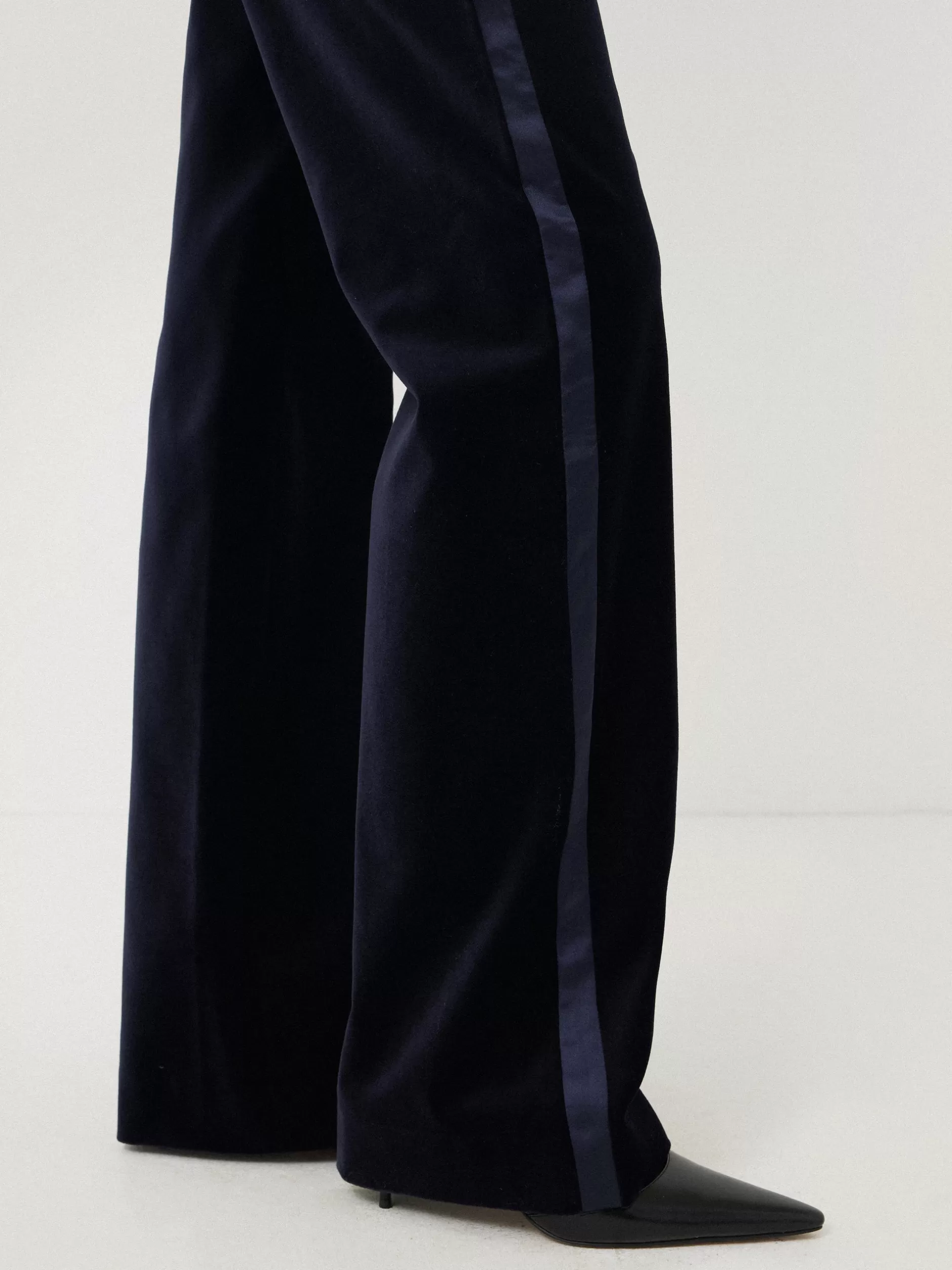 Clearance Jigsaw Mason Velvet Trouser Navy