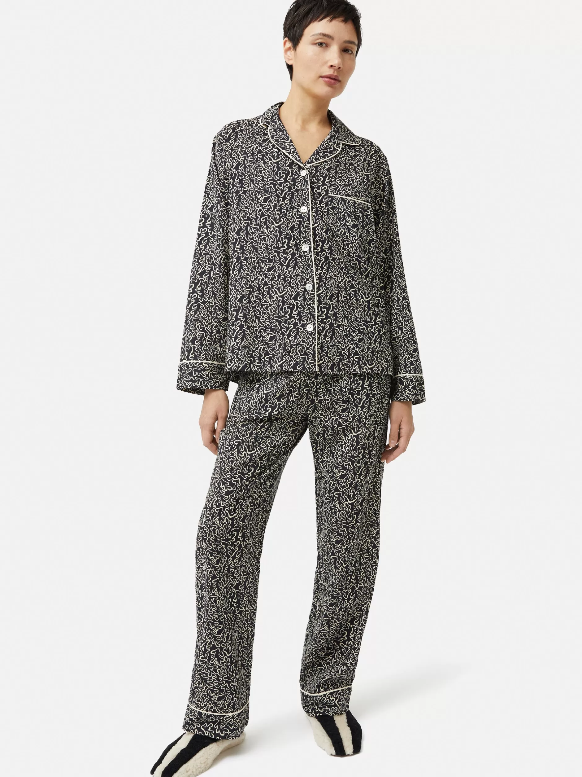 Fashion Jigsaw Mini Hydra Coral Pyjama Black