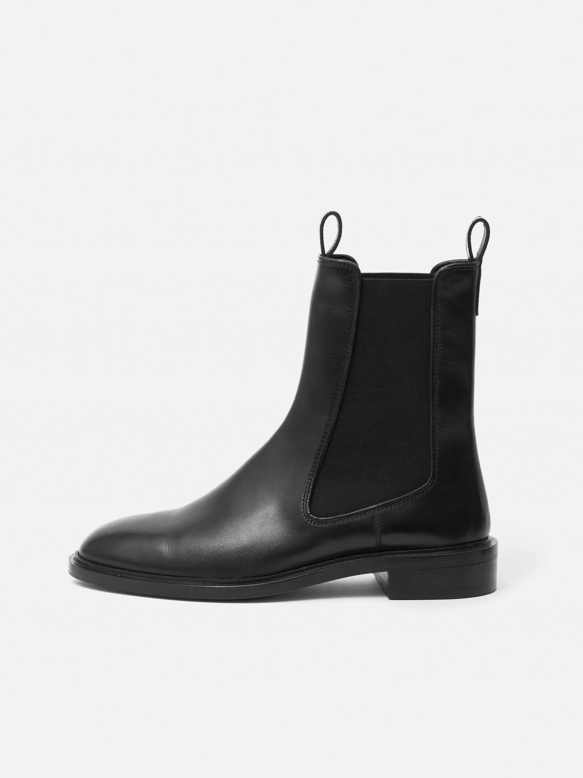 Shop Jigsaw Pembridge Leather Chelsea Boot Black