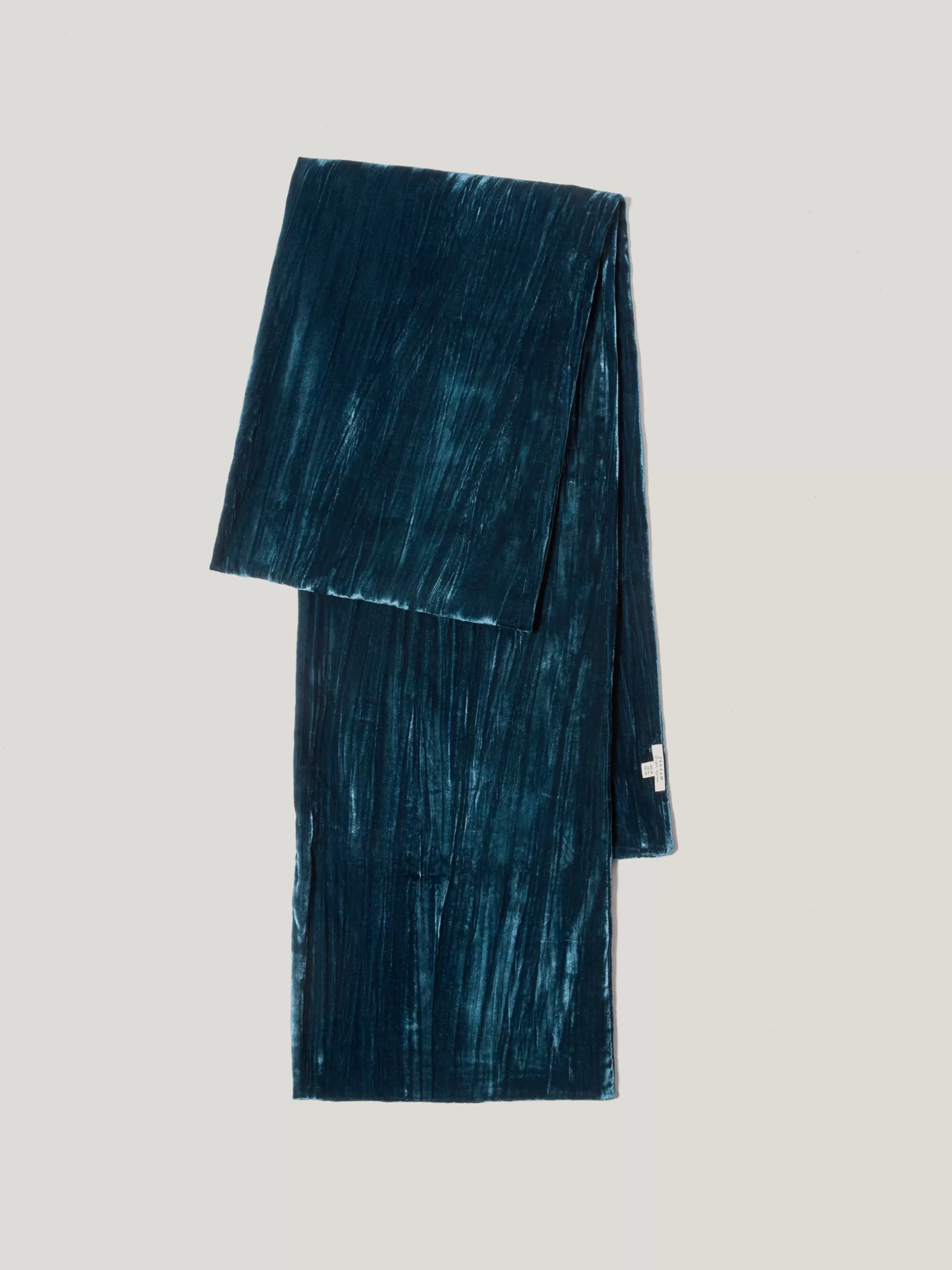 Sale Jigsaw Plisse Velvet Scarf Teal