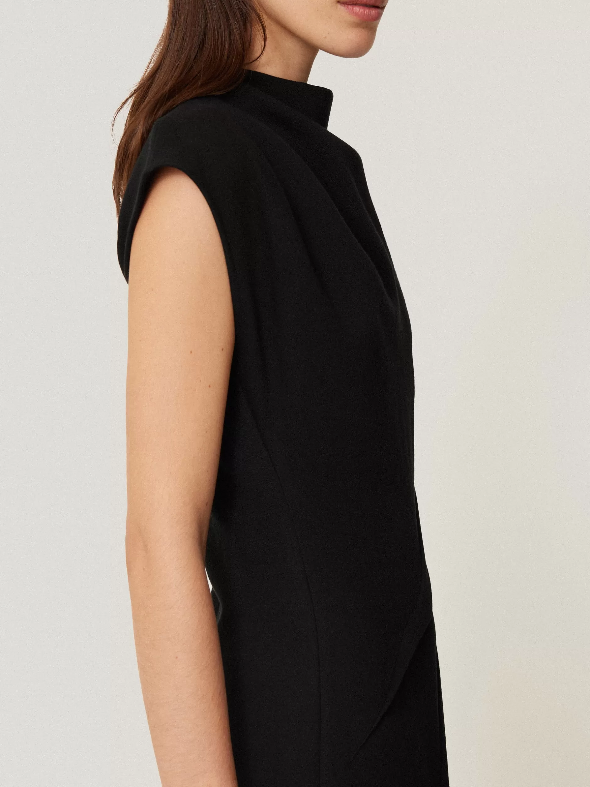 Flash Sale Jigsaw Structured Dart Dress Black