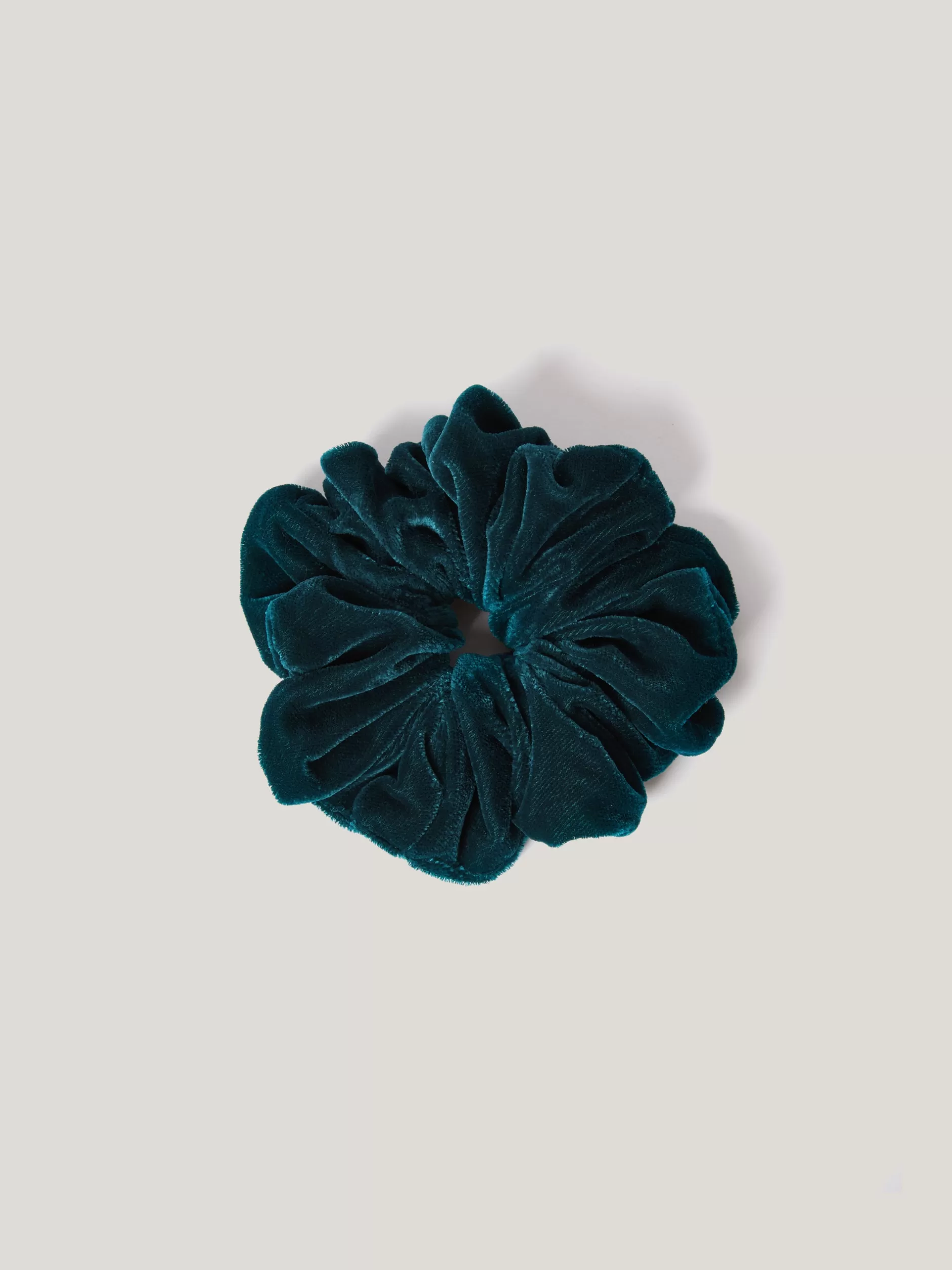 Cheap Jigsaw Velvet Scrunchie Green