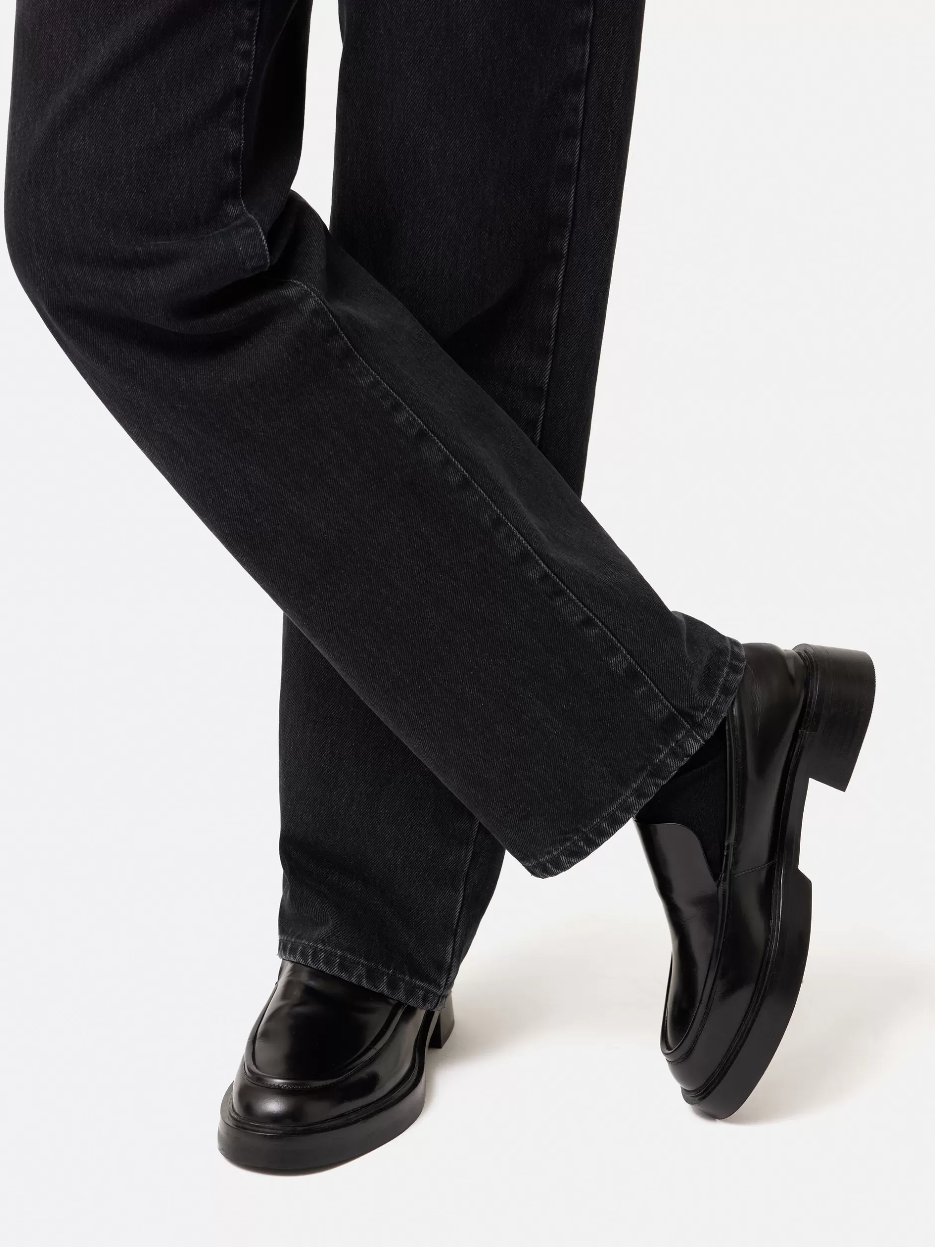 Shop Jigsaw Wickham Loafer Black