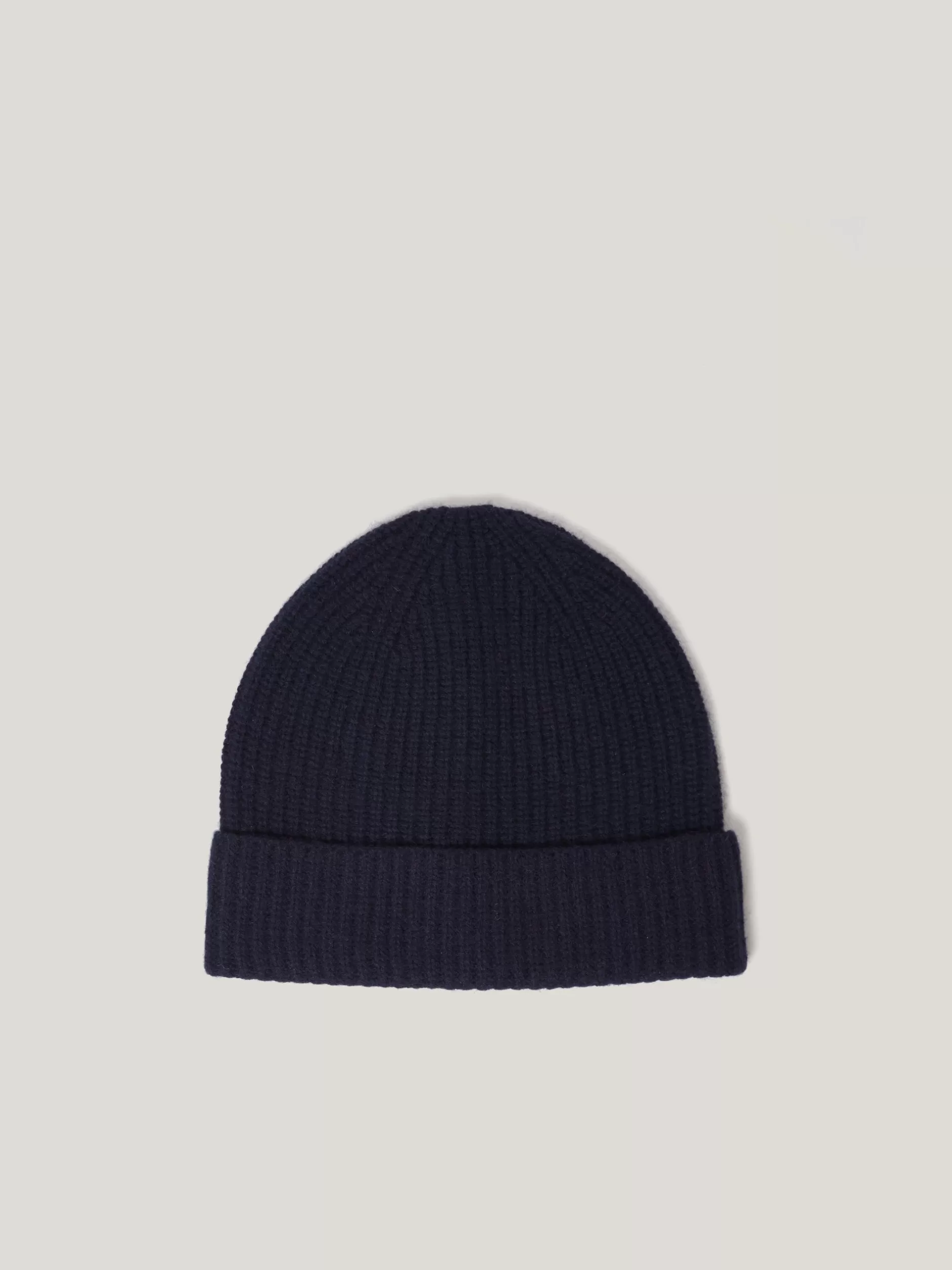 Best Jigsaw Wool Cashmere Blend Beanie Navy