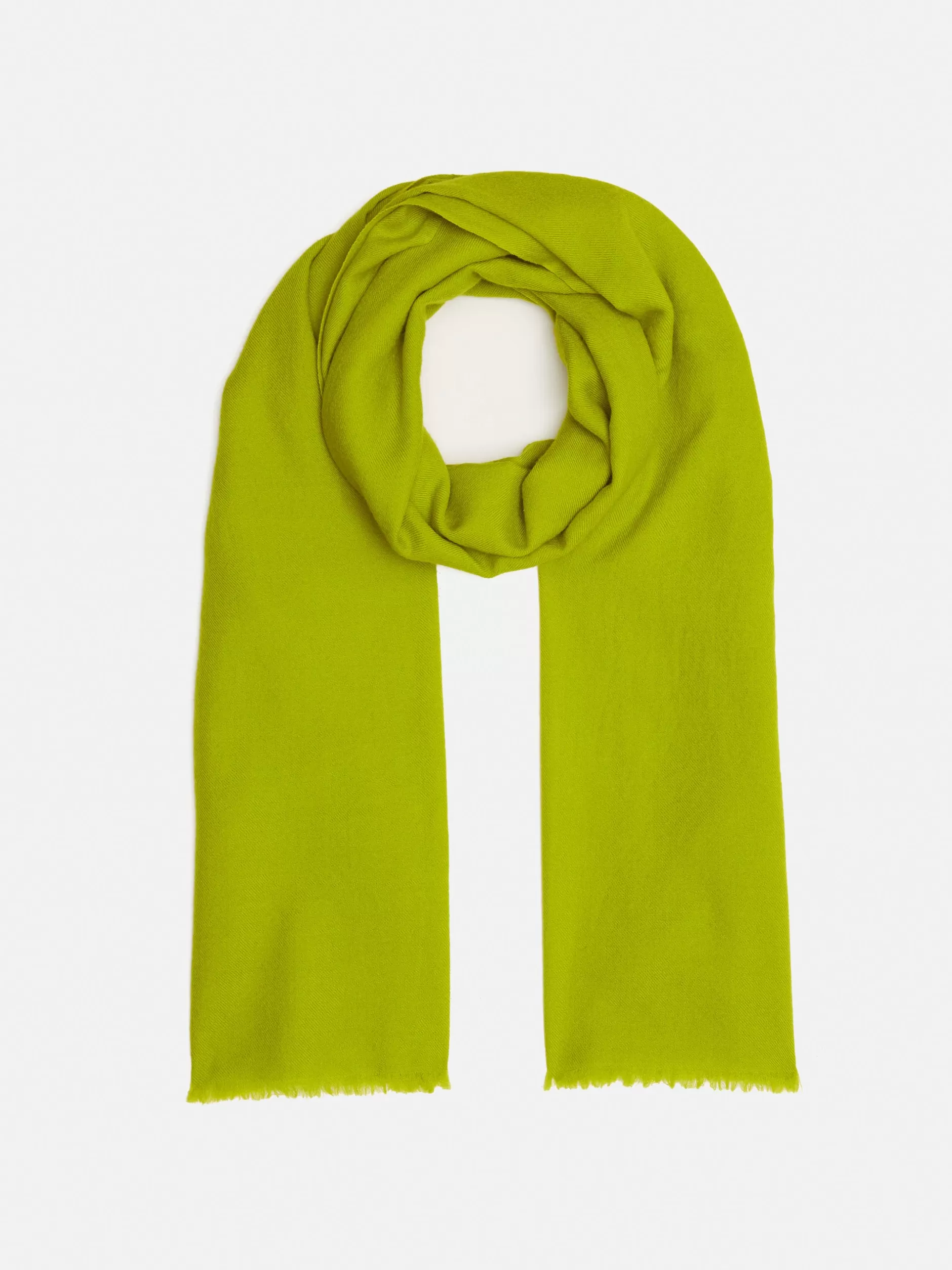 Sale Jigsaw Wool Silk Pashmina Lime